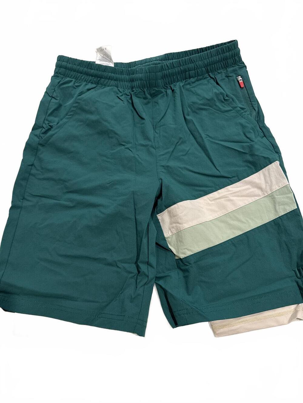 Wilson Teal Green Woven Track Shorts - Boys XL